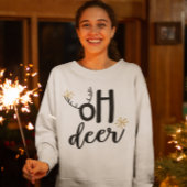 オーディアトナディア〔雄ジカの〕枝角おもしろいクリスマス Tシャツ