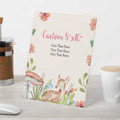 オーディアパーティーデコレーションカスタム文字 台座サイン (インサイチュ)