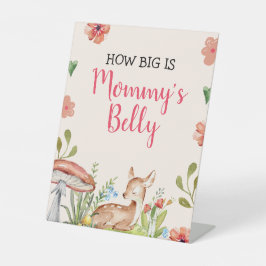 オーディアパーティーデコレーション女の子ベビーシャワーゲーム 台座サイン