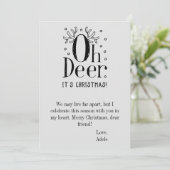 オーディアフラットクリスマスホリデーカード シーズンカード (スタンド正面)