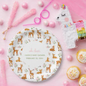 オーディアフローラベビーシャワー ペーパープレート (パーティー)
