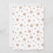 オーディアベイビーシャワー招待テンプレート 招待状 (裏面)