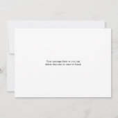 オーディアベビーシャワーウォーターカラーピンクフローラ サンキューカード (裏面)