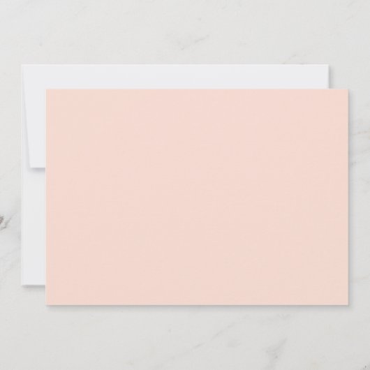 オーディアベビーシャワーガール 招待状 (裏面)