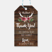 オーディアベビーシャワーギフトラベル ギフトタグ (裏面)