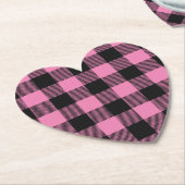 オーディアベビーシャワーピンク ペーパーコースター (アングル)