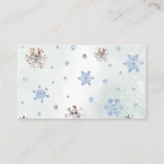 オーディアベビーシャワーブックベビー エンクロージャーカード (裏面)