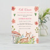 オーディアベビーシャワー招待状 招待状 (スタンド正面)