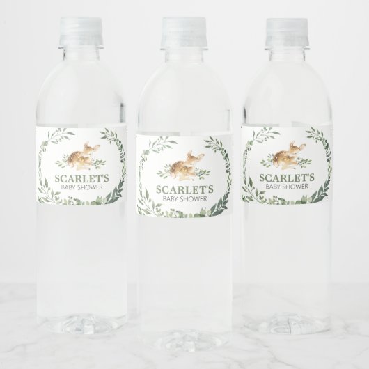 オーディアベビーシャワー ペットボトルラベル (ボトル)