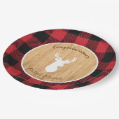 オーディアベビーシャワー ペーパープレート (アングル)