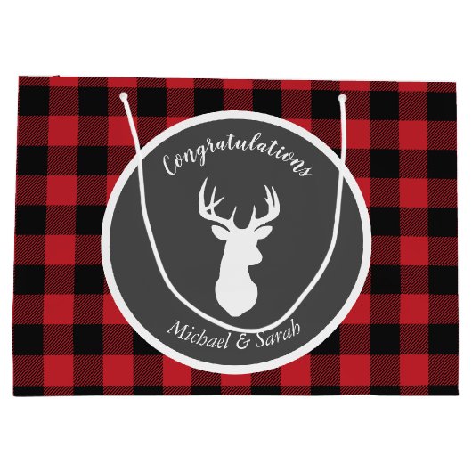 オーディアベビーシャワー ラージペーパーバッグ (裏面)