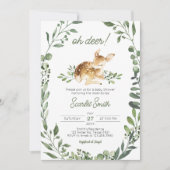 オーディアベビーシャワー 招待状 (正面)