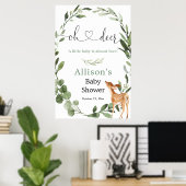 オーディアベビー男女兼用シャワー歓迎ポスター ポスター (ホームオフィス)