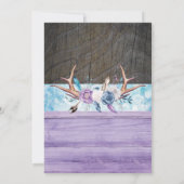 オーディアベビ男女兼用ーシャワー招待状 招待状 (裏面)