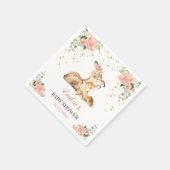 オーディアモミーベビーフローラガールシャワースプリンクル スタンダードカクテルナプキン (角)
