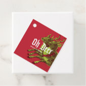 オーディアヴィンテージトナカイのクリスマスプレゼントラベル フェイバータグ (インサイチュ)