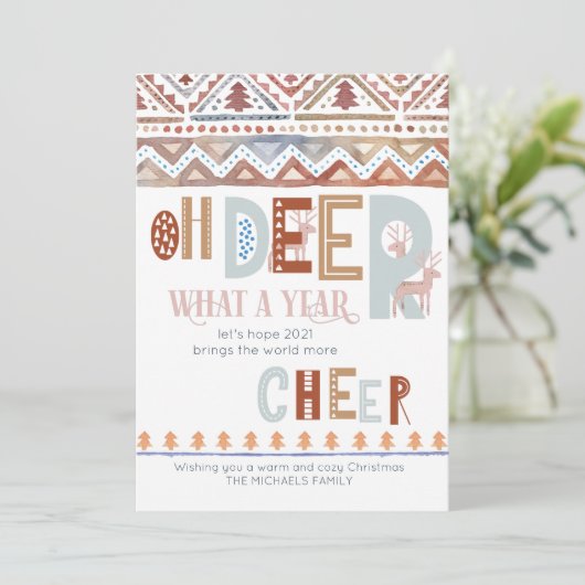 オーディアールー何と年の北欧のフェアアイル シーズンカード (スタンド正面)