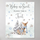 オーディア男の赤ちゃんベビーは甘いTake A Treat ポスター (正面)