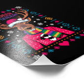 オーディア私は同性愛者LGBT LGBTQゲイプライド醜いクリスマス フォトプリント            (角)