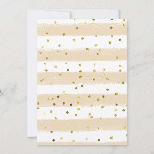 オーディア秋パンプキンベイビーシャワー招待状 招待状 (裏面)