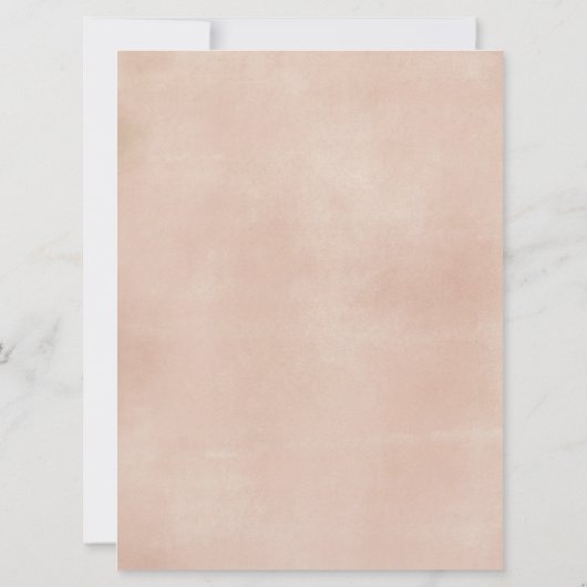 オーディア秋ベビーシャワー招待状 招待状 (裏面)