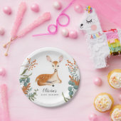 オーディア秋葉ベビーシャワー ペーパープレート (パーティー)