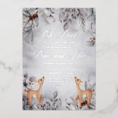 オーディア素朴冬フローラ平和と愛 箔シーズンカード (正面)