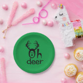 オーディア-クリスマスパーティー紙プレート ペーパープレート (パーティー)