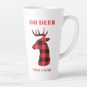 オーディアwhat年バッファロープレイドホリデー カフェラテマグ (右)