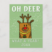 オーディアwhat a年カートゥーンディアースケッチ シーズンポストカード (正面)