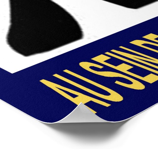 "オーディエンスは我々の難聴の中でチャンスがない"フランスの ポスター (角)