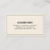 オーディオエンジニアアイボリー 名刺 (裏面)