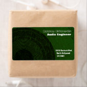 オーディオエンジニア出荷ラベル ラベル (インサイチュ)