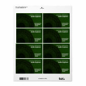 オーディオエンジニア出荷ラベル ラベル (フルシート)