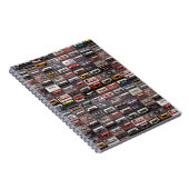 オーディオカセットの膨大なコレクション ノートブック (右側)