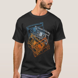 オーディオカセット80s 80sパーティー衣装1 tシャツ