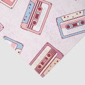 オーディオカセット、カセットテープ、レトロ 薄葉紙 (詳細)
