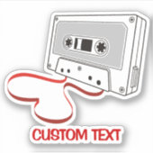 オーディオカセット シール (正面)