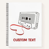 オーディオカセット ノートブック (正面)