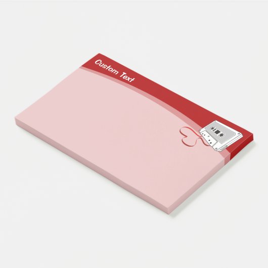 オーディオカセット ポストイット (アングル)