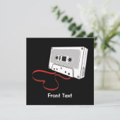 オーディオカセット 招待状 (スタンド正面)