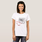 オーディオカセット Tシャツ (正面フル)