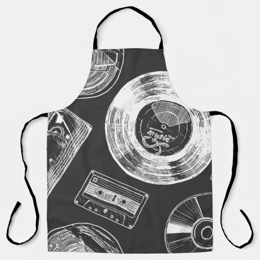 オーディオキャリアとビデオキャリアをシームレスに組み合わせる。ビ エプロン (正面)