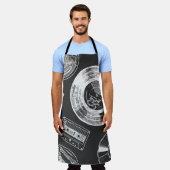 オーディオキャリアとビデオキャリアをシームレスに組み合わせる。ビ エプロン (着用した状態)