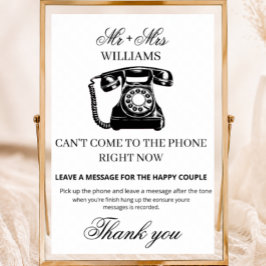 オーディオゲストブックサイン, 結婚式オーディオゲストブック ポスター