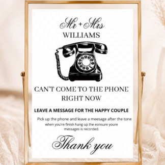 オーディオゲストブックサイン, 結婚式オーディオゲストブック ポスター