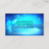 オーディオスピーカー | イエロースポーツカービジネスカード 名刺 (裏面)