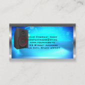 オーディオスピーカー | サブウーファー | 技術者 名刺 (裏面)