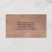 オーディオスピーカー | レッドスポーツカー 名刺 (裏面)