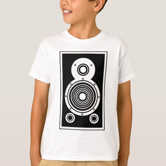 オーディオスピーカ01 Tシャツ (正面)